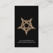 Pentagram Visitekaartje (Achterkant)