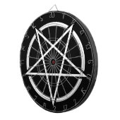 Pentagram (wit) nr. 1 dartbord (Voorkant Rechts)