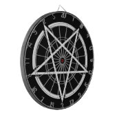 Pentagram (wit) nr. 1 dartbord (Voorkant Links)