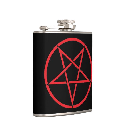 Pentagramkolf Heupfles (Rechts)