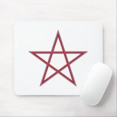 Pentagramm pentagram muismat (Met muis)