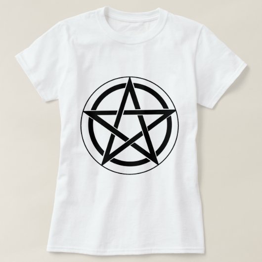 Pentagramsymbool T-shirt (Design voorkant)