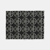 Pentakel Boom Des Levens Vliesdeken Fleece Deken (Voorkant (Horizontaal))