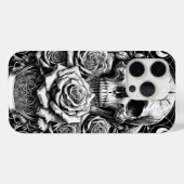 Pentakel Skelet Skull & Rozen Tarot Art Case-Mate iPhone Case (Achterkant (horizontaal))