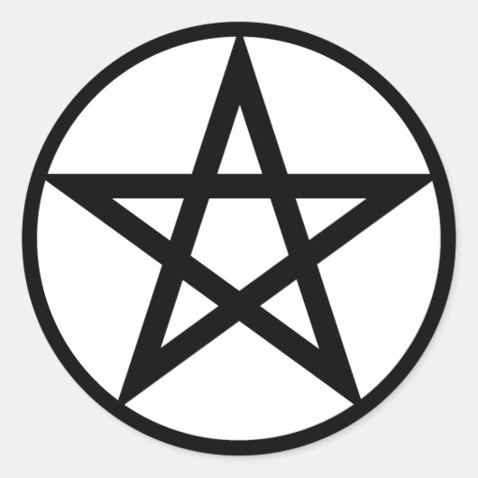 Pentakel stickers (Voorkant)