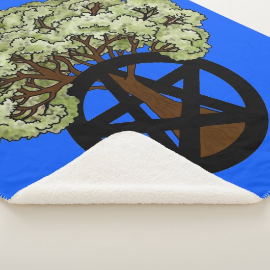 Pentakelboom Sherpa Deken (3/4)