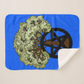 Pentakelboom Sherpa Deken (Voorkant (horizontaal))