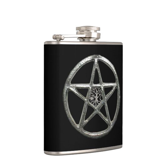 Pentakelboom van de maatkolf heupfles (Rechts)