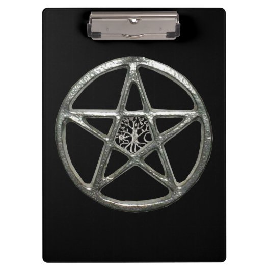 Pentakelboom van het klembord van de levenscyclus (Voorkant)