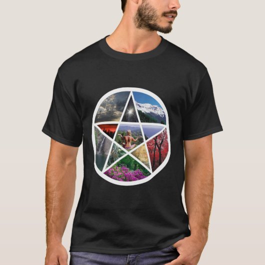 Pentakelkorenhoed T-shirt (Voorkant)