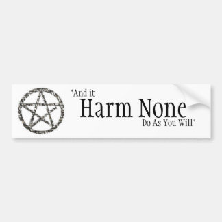 Pentakels Bumpersticker