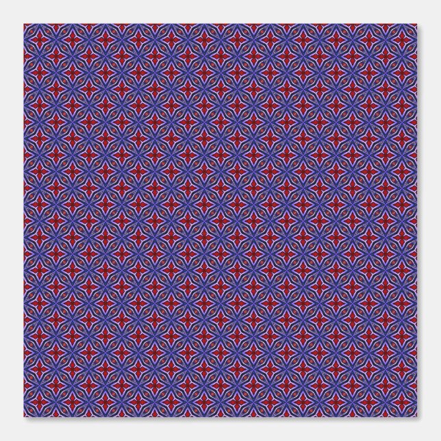 Pentas on Purple Behang (Voorkant)