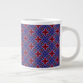 Pentas op paars grote koffiekop (Rechts)