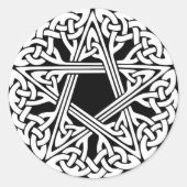 Pentastar Sticker b/w (Voorkant)