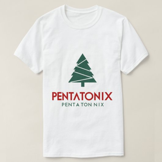 Pentatonix elektrische kerst t-shirt (Design voorkant)