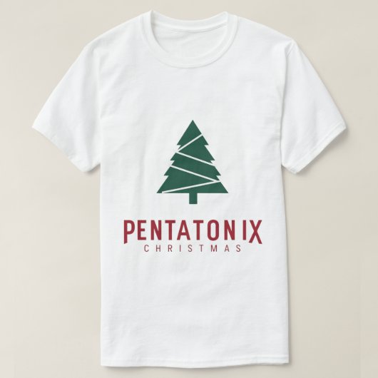 Pentatonix elektrische kerst t-shirt (Design voorkant)