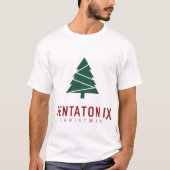Pentatonix elektrische kerst t-shirt (Voorkant)