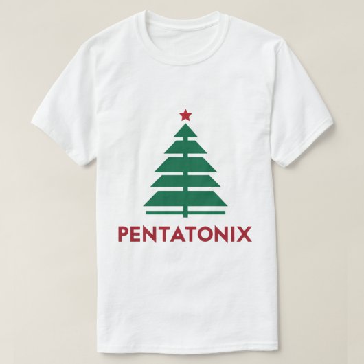 Pentatonix gelikte kerst t-shirt (Design voorkant)