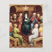Pentecost, 1450 briefkaart (Voorkant)