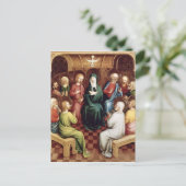 Pentecost, 1450 briefkaart (Staand voorkant)
