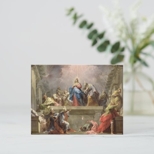 Pentecost, 1732 briefkaart (Staand voorkant)