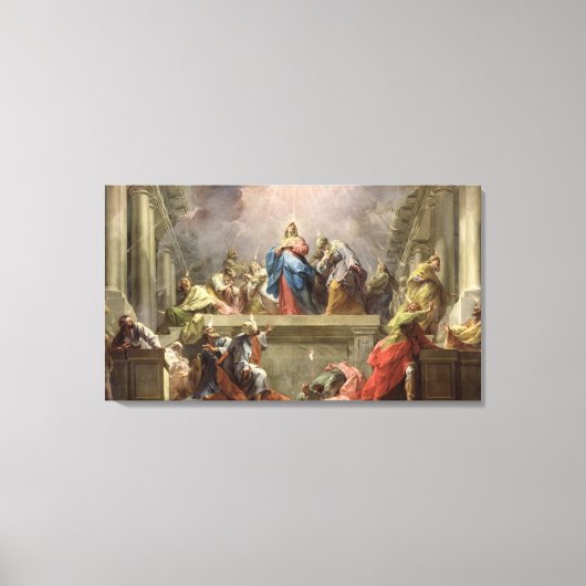 Pentecost, 1732 canvas afdruk (Voorkant)