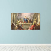 Pentecost, 1732 canvas afdruk (Insitu (Houten vloer))