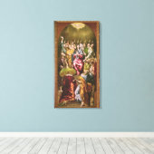 Pentecost, c.1604-14 canvas afdruk (Insitu (Houten vloer))