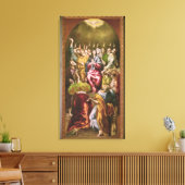 Pentecost, c.1604-14 canvas afdruk (Insitu (Woonkamer))