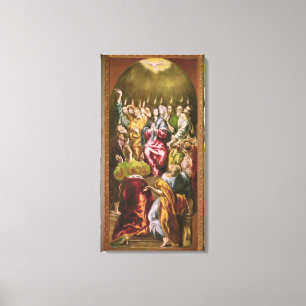 Pentecost, c.1604-14 canvas afdruk