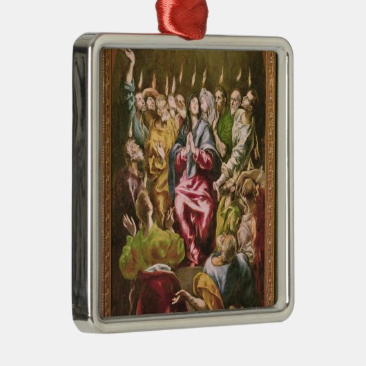 Pentecost, c.1604-14 metalen ornament (Rechts)