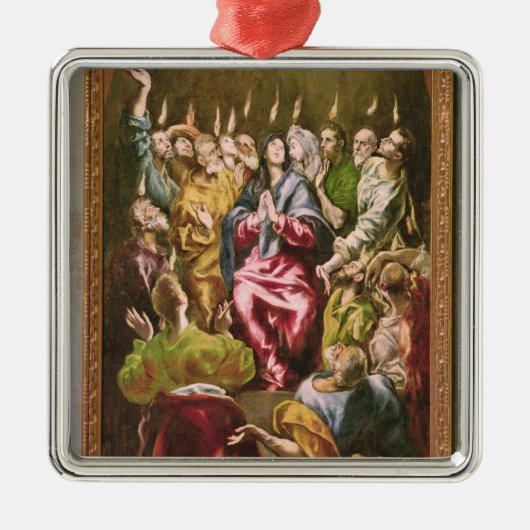 Pentecost, c.1604-14 metalen ornament (Voorkant)