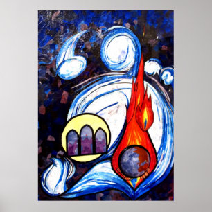 Pentecost Collage Poster