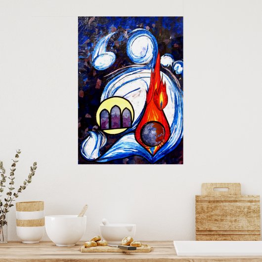 Pentecost Collage Poster (Keuken)