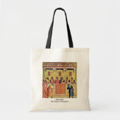 Pentecost door Giotto di Bondone Tote Bag (Voorkant)