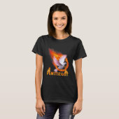 Pentecost Doves Fire Flame Heilige Geest T-shirt (Voorkant volledig)