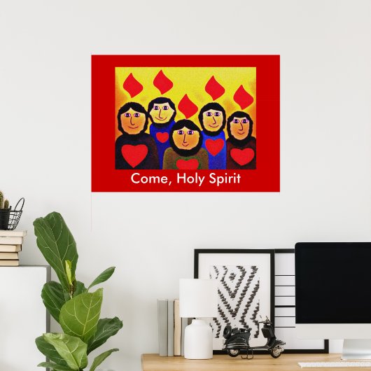 Pentecost Poster (Thuiskantoor)