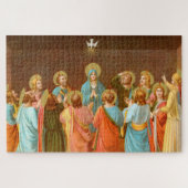 Pentecost: Verdaling van de Heilige Geest (SB 01) Legpuzzel (Horizontaal)