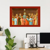 Pentecost: Verdaling van de Heilige Geest (SB 01) Poster (Thuiskantoor)