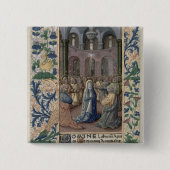 Pentecost Vierkante Button 5,1 Cm (Voorkant)