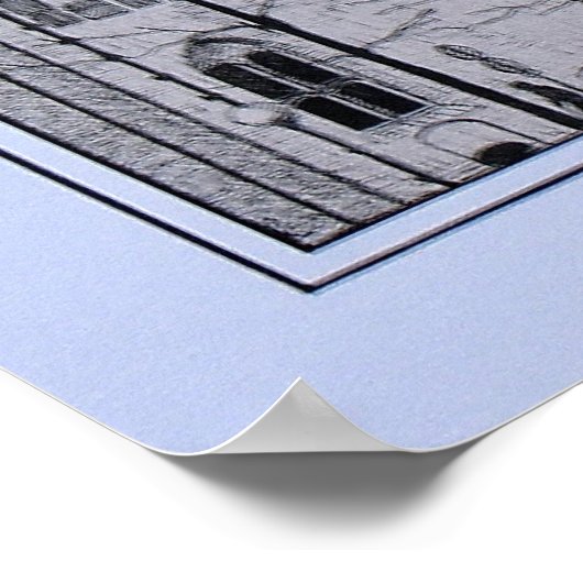 Pentekening Refter Zwolle vlakbij Librije Poster (Hoek)