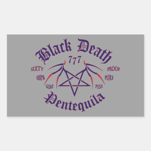 Pentequila Rechthoekige Sticker (Voorkant)