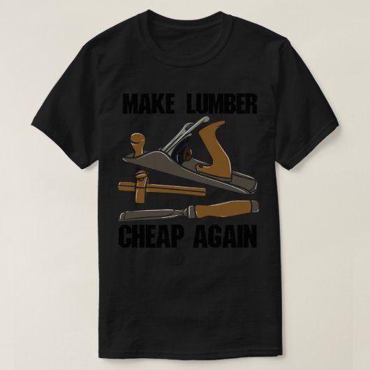 penter houtbewerking cadeau t-shirt (Design voorkant)