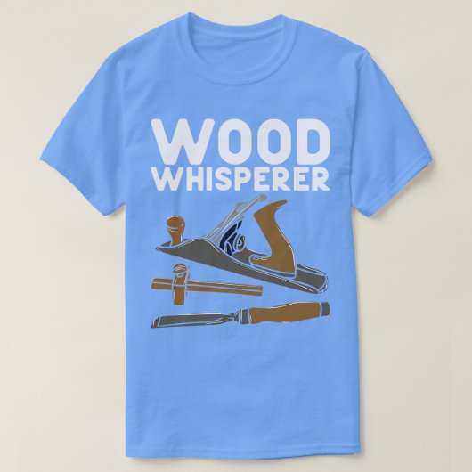 penter houten fluisteraar t-shirt (Design voorkant)