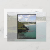 Pentewan. Cornwall. Schilderachtig uitzicht aan de Briefkaart (Voorkant / Achterkant)
