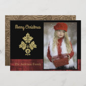 Penthouse Suite Holiday Foto Feestdagenkaart (Voorkant / Achterkant)