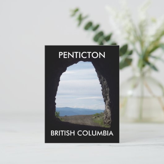 PENTICTON, BRITSE Briefkaart COLUMBIA (Staand voorkant)