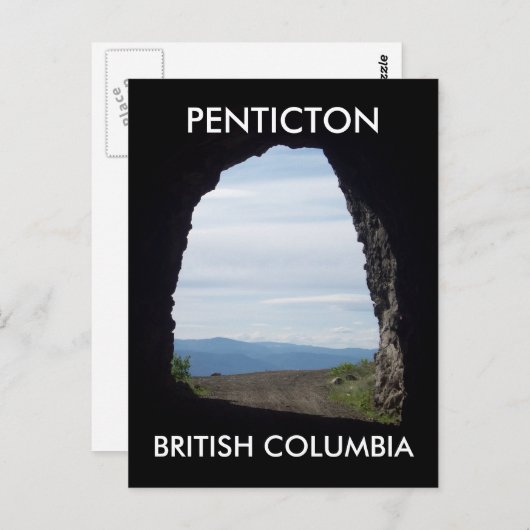 PENTICTON, BRITSE Briefkaart COLUMBIA (Voorkant / Achterkant)