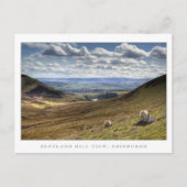 Pentland Hill Uitzicht, Edinburgh Briefkaart (Voorkant)
