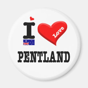 PENTLAND - I Love Magneet